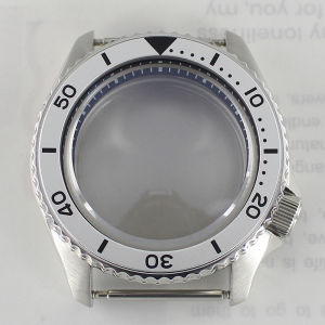 42.5mm Nh35 Watch Case Sapphire Glass For Seiko Nh35 Nh34 Nh36 28.5mm Dial SKX Mod Part 20ATM waterproof 3.8 oclock SKX007 Case