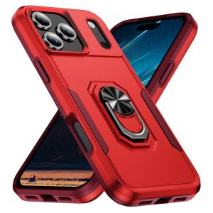 szhaiyu | Metal Stand Military Grade Phone Case for IPhone 17 Pro Max Armor Cover for IPhone 17 Air 16 15 14 13 12 11 Plus 17E 16E Coque