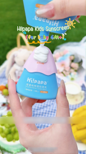 Hi!papa Baby Physical Sunscreen SPF20 PA+++ Gentle Sun Protection For Sensitive Skin 3M+