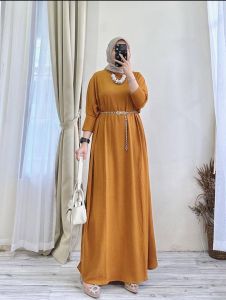 ✨ NEW READY LALUNA DRESS DRESS MODIS TERNYAMAN DRESS KEKINIAN Knit uniqlo freesize bisa uk S - XXL