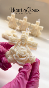 Gift / Heart of Jesus / Scented Candle / Aesthetic Candle / Jesus / Candle