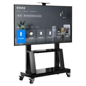 Portable Television Stand with Wheels Floor-Mounted Cart Suitable for Xiaomi Hisense Skyworth TCL 42-120 Inch Televisions