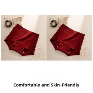 MiiOW | Pure Cotton Antibacterial High Waist Briefs Womens Boxer Shorts Breathable Comfortable Underwear For Young Women