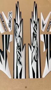 Striping Stiker Polet Yamaha F1ZR fizr fiz r f1 zr special edition new stiker list body hitam putih