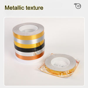 50M Ceramic Tile Mildewproof Gap Tape Decor Gold Silver Black Self Adhesive Wall Tile Floor Tape Sticker Home Decorations