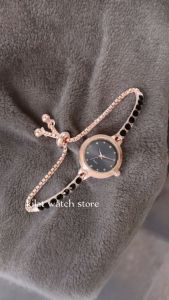 Jam Tangan Wanita Model Serut rantai stainless diamond