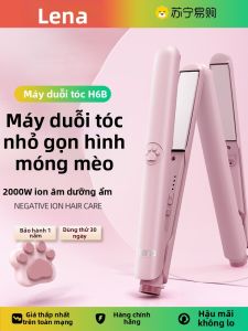 LENA | Lena Mini Straightening And Curling Iron Negative Ion Hair Styling Tool Ceramic Heating Travel Size Hairdryer for Men And Women