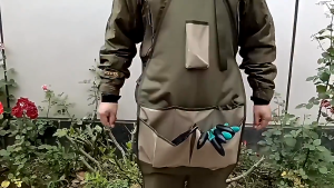 Taman ladang Apron Oxford Cloth berkebun Aprons dengan alat Pockets Bib perlindungan kaki laras untuk pemangkasan pertanian