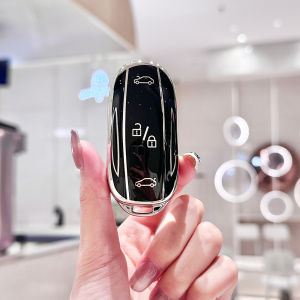 TPU Key Cover Car Smart Key Case Cover for Tesla Key Fob Cover Model 3 S Y Accessories Protector Shell Case