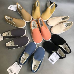 Daily Order New Childrens Shoes Laceless Canvas Shoes Kindergarten Indoor Soft Bottom Non Slip Children Boys and Girls Shoes