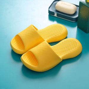 New Home Slippers Thick Bottom Anti-Slip for Men And Women Indoor Bathing Comfortable Breathable EVA Foam Home Slippers