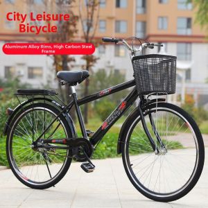 Lightweight Vintage City Commuter Bike 26 Inch