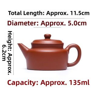 CANGHUTIANXIA | Red Clay Yixing Teapot Dezhong Shape