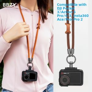 Bbzy | Camera Strap for DJI Action5pro/4/3 Pocket3 Insta360 AcePro - Anti-Drop Safety Strap