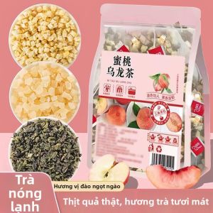 Trà Trái Cây Đào và Oolong 100 Gói