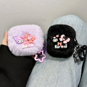 Soft Shell AirPodsPro2 Case Knitted Plush Bluetooth Earphone Protective Cover for Apple Generation 3 4 AirPods Soft Protective Case