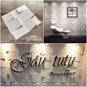 PVC 3D Wall Stickers Simple Modern Background Wall for Hotel Front Desk Bar Counter Instant Wall Decals Fireproof Waterproof
