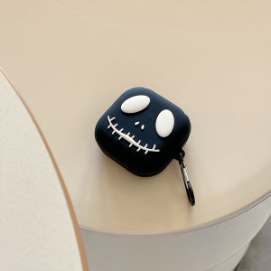 เคสซิลิโคนน่ารักสำหรับ Shokz OpenFit 2หูฟังไร้สายพร้อมคาราบิเนอร์กันกระแทกแบบบางอุปกรณ์เสริมฝาครอบป้องกันสำหรับ Shokz OpenFit2