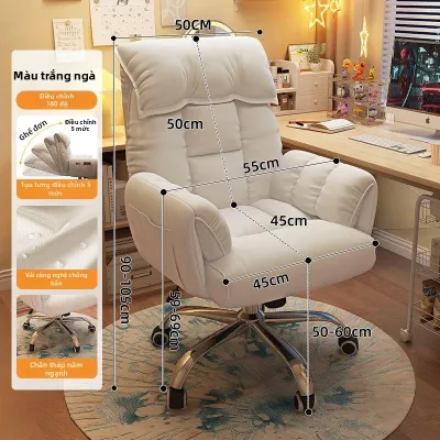 AYIJIE | Ghế Gaming Văn Phòng Ergonomic Thoải Mái Cho Ngồi Lâu