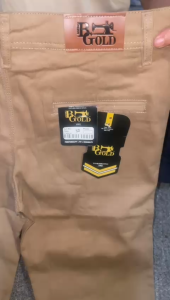 BELI 1 GRATIS 1 BGOLD Celana Chino Pria Slim Fit Full Length Warna Solid