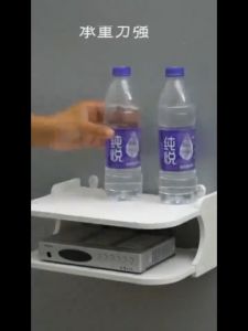 Mexin ชั้นวางเราเตอร์ ชั้นวางทีวี ชั้นวางติดผนัง ชั้นวางกล่อง wifi router rack