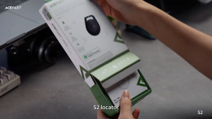 2025 Official ACEFAST S2 Original 100% Smart Tiger  MFI Certification Mini Anti-Lost Device Support Works with iOS Find My app iPhone 16 15 MacBooK