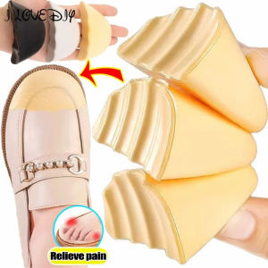 Anti Forward Sliding Toe Pad Cuttable PU Foam Toe Plugs Front Foot Insoles Big Shoe Reduce Size Inserts Soft Shoe Accessories