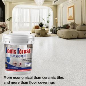 New High-Gloss Marble Effect Epoxy Floor Coating Waterproof Floor Paint Marble Garage Paint Waterproof Water-Based Epoxy Coating