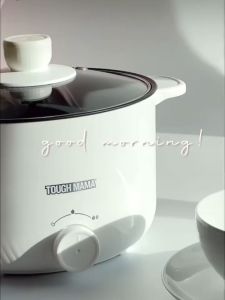 Tough Mama NTM-MP25SS Multicooker Matte Black Multipot Nonstick with Steamer Rice Cooker Adjustable