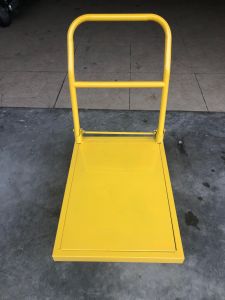 Xe đẩy hàng xe kéo hàng 4 bánh gấp gọn tải trọng 300kg -500kg mặt sàn phẳng