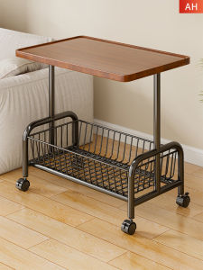 evesigar | Mobile Side Table Coffee Tea Shelf