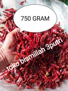 CABE RAWIT TEJA KERING BERAT 750 GRAM/ 0.75KG MURAH PROMO