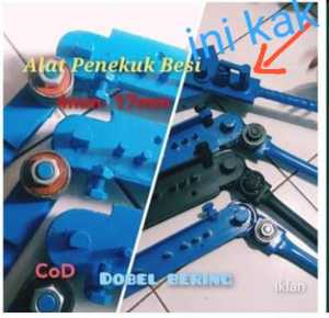 Alat Penekuk besi beton 4 sampai 12mm