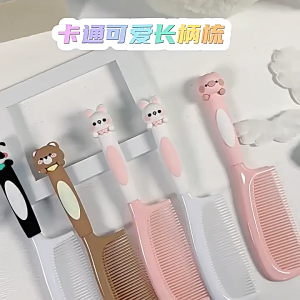 Sikat Rambut Cartoon Comb Cute Portable Hair Brush Light Anti-Static Smooth Detangling Tool