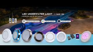 【 Free Ship 】Bestway LED White Swimming Pool Light AC12V LED Underwater Light Waterproof IP68 304 Stainless Steel