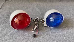 Cặp Đèn Police Led Xanh Đỏ