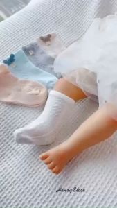 Tất lưới hình Mickey đáng yêu cho bé Vớ lưới mùa hè cho bé 3-12kg