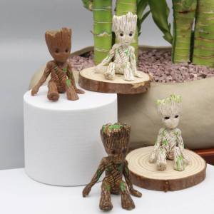 BONINGYU | Groot Animation Surroundings Handmade Groot Figure