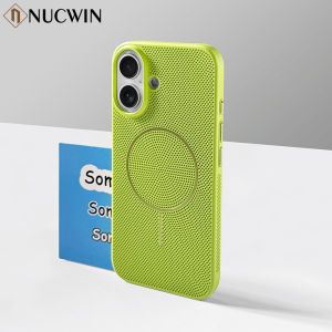 Summer Dopamine Colourway Breathable Case for iPhone 11 12 13 14 15 16 17 Pro Max Plus Ultra Thin Magnetic Charging Hard Cover