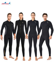 Dive & Sail Diving Suit Separates Male 3mm Female Thickened Cold Protection Heattech Deep Dive Snorkeling Surfing Swimming Wet Suit