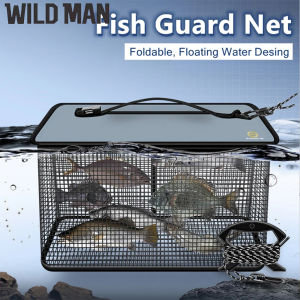 Fish Guard Net Quick Drying Live Fish Barreled Fishing Box Outdoor Fishing Tackle Gear Fishing Bait Storage Case