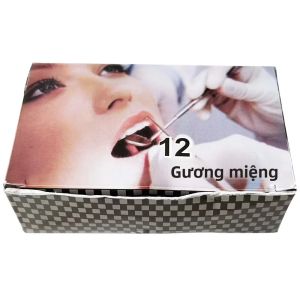 GULPOOE 12 Chiếc Bộ Gương Nha Khoa Bằng Thép Không Gỉ # 4/ # 5 Dụng Cụ Kiểm Tra Chăm Sóc Răng Miệng Cho Nha Khoa