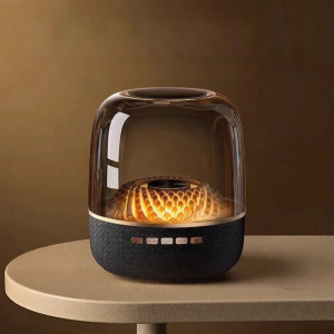 Manhattan Crystal Bluetooth Speaker Huaxiang North Wireless Sound Box Y2025 New Low Bass Gun Luxury Audio Equipment