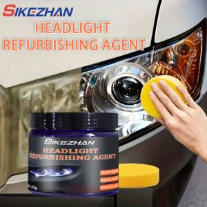 Headlamp Scratch Remover Repair Cleaning Paste Remove Oxidation Headlight Polish Liquid Car Headlight Restoration Polishing Kits