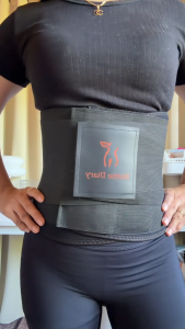 [Hottie Diary] Triple-Layer Waist Trainer Shapewear – Sauna Inner Layer Stretch Elastic Waist Shaper Workout Support Belt for Men and Women