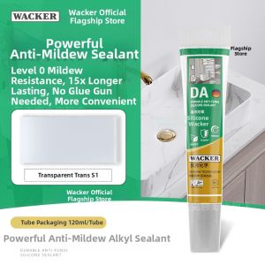 WACKER | Waterproof Mold-Proof Kitchen and Bathroom Caulk No-Gun Required Sealant