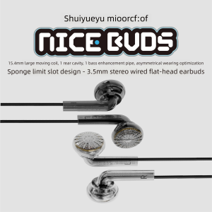 MoonDrop Nice Buds 3.5mm Tai Nghe Nhét Tai Có Mic Âm Thanh Cao Cấp Có Dây Tai Nghe Chơi Game Cho iPhone Android PC Mang Lại Sự Thoải Mái