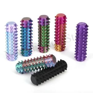 Pain Stimming Fidget Toys Reduce Stress Roller for Adults Spiky Fidget Keychain Anxiety Sensory Toys Novelty Gifts for Friends