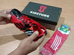 Sepatu Bola Anak Laki-Laki Usia 2-5 Tahun PAUD TK SD SMP - Model SEPATU FOOTBALL Kids - Bonus Kaos Kaki - Ukuran 26-43 - Kondisi 100% Baru - Harga Murah (KIDZTUBS1539111623)