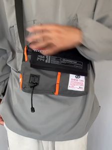 Túi Đeo Chéo Đeo Vai Thể Thao Chống Nước Tương phản màu sắc Túi Đeo Ngang Dung Tích To.